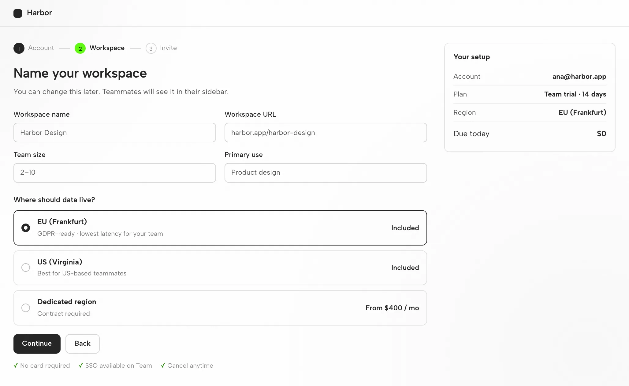 Antigravity Artifact: Signup Flow at 1440px and 390px — Desktop
