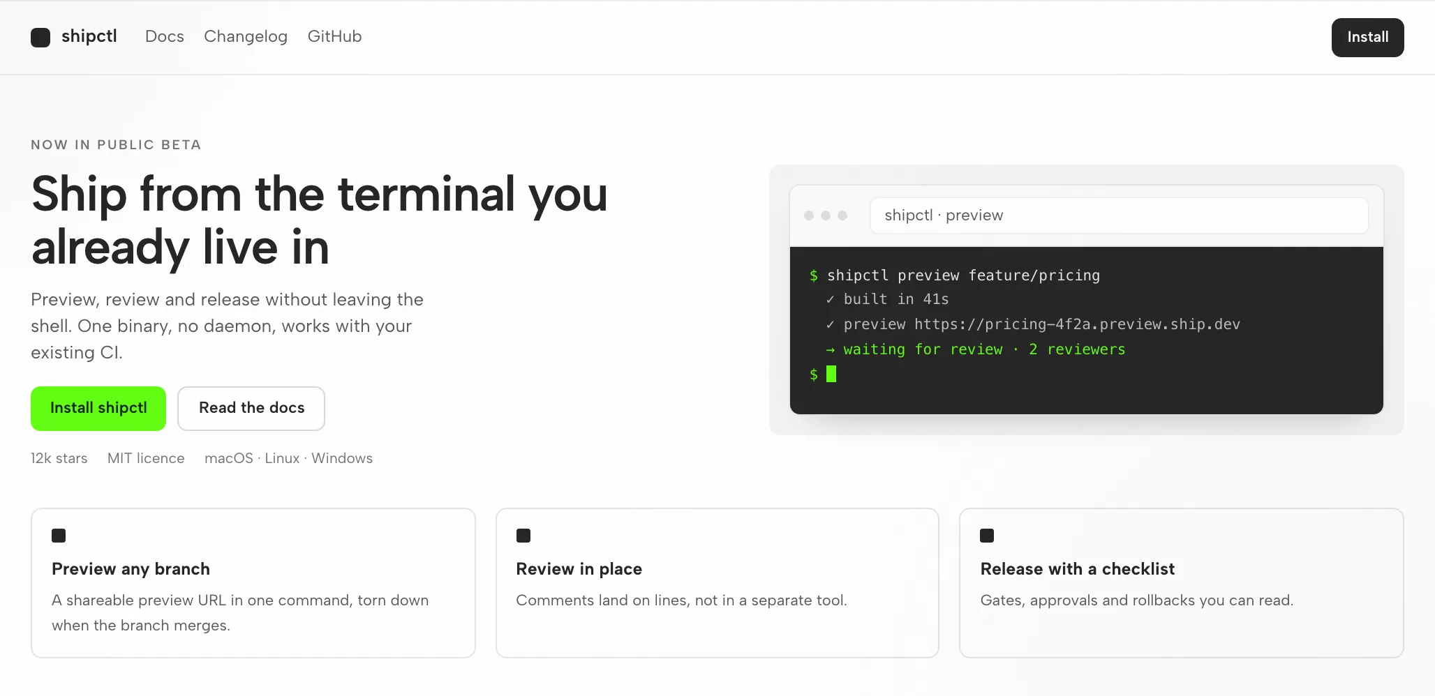 Copilot Artifact: Launch Page at 1440px and 390px — Desktop