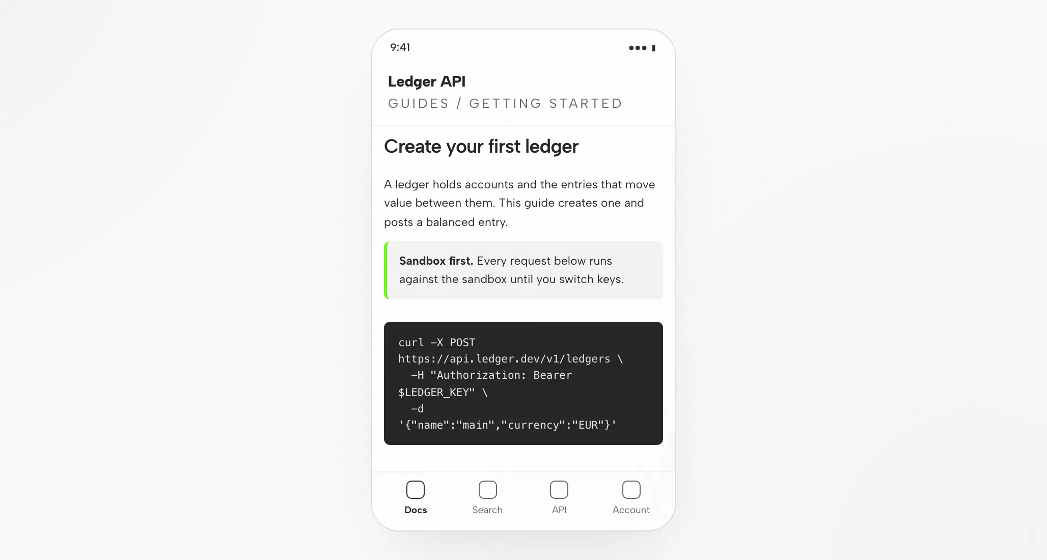 Devin's Artifact: The Docs Page at 1440px and 390px — Mobile