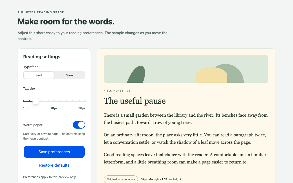 Ionic Framework interface study