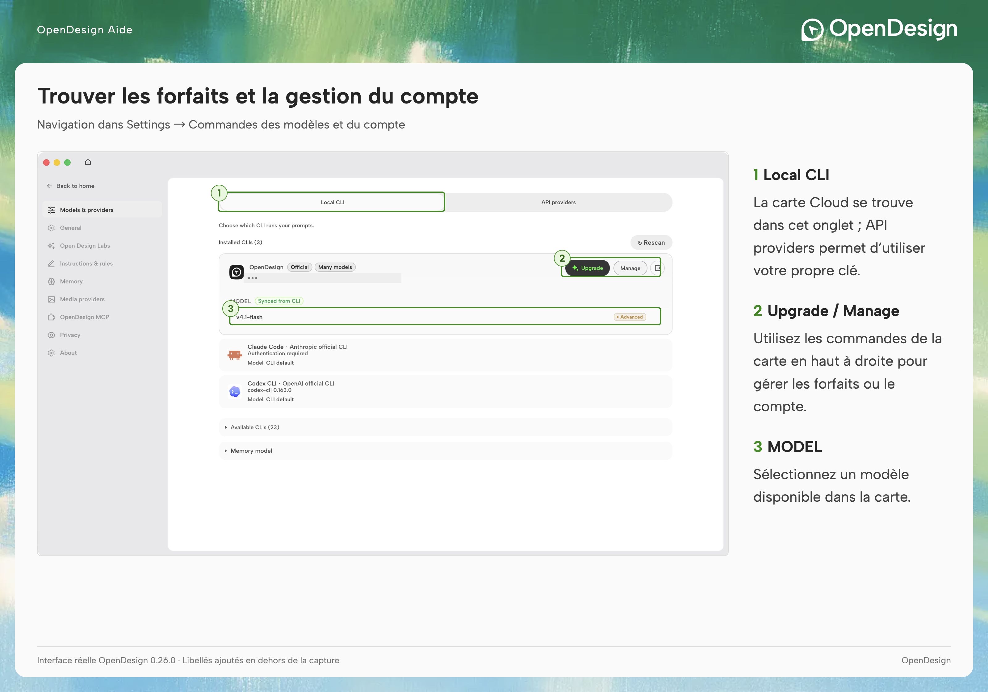 Repérez Upgrade et Manage sur la carte Cloud, puis choisissez un forfait et une période de facturation.