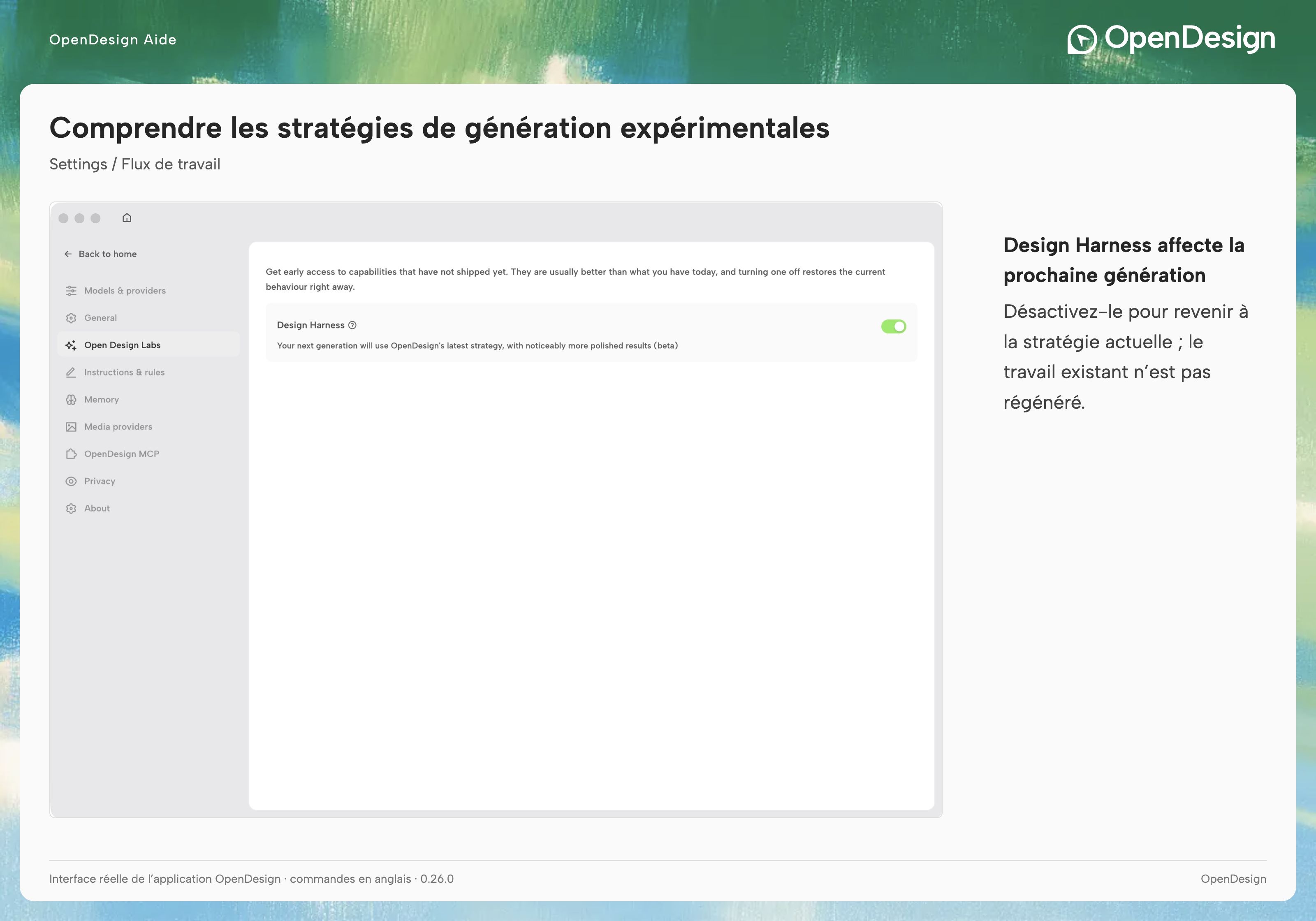 OpenDesign Labs et l’expérience Design Harness