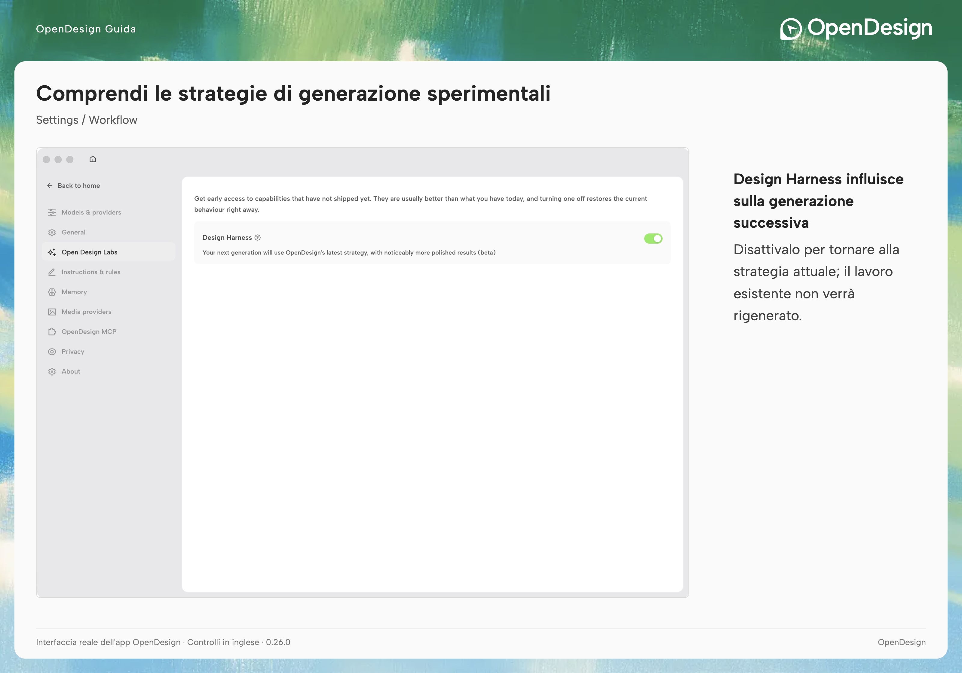 OpenDesign Labs e l'esperimento Design Harness