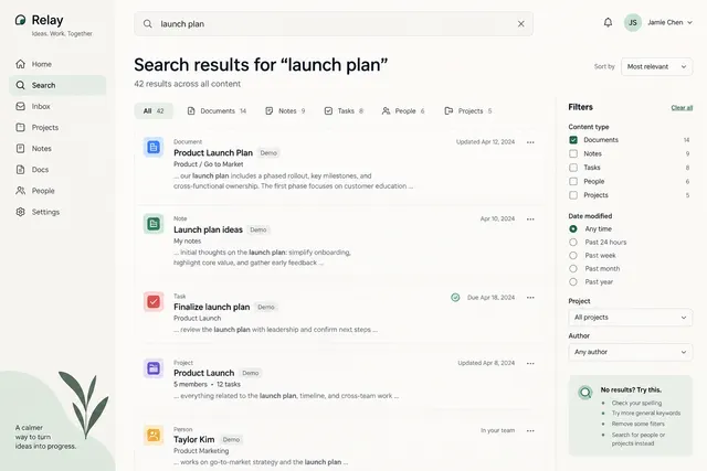 AI-generated visual concept for global search results