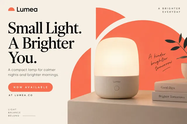 AI-generated visual concept for product announcement card